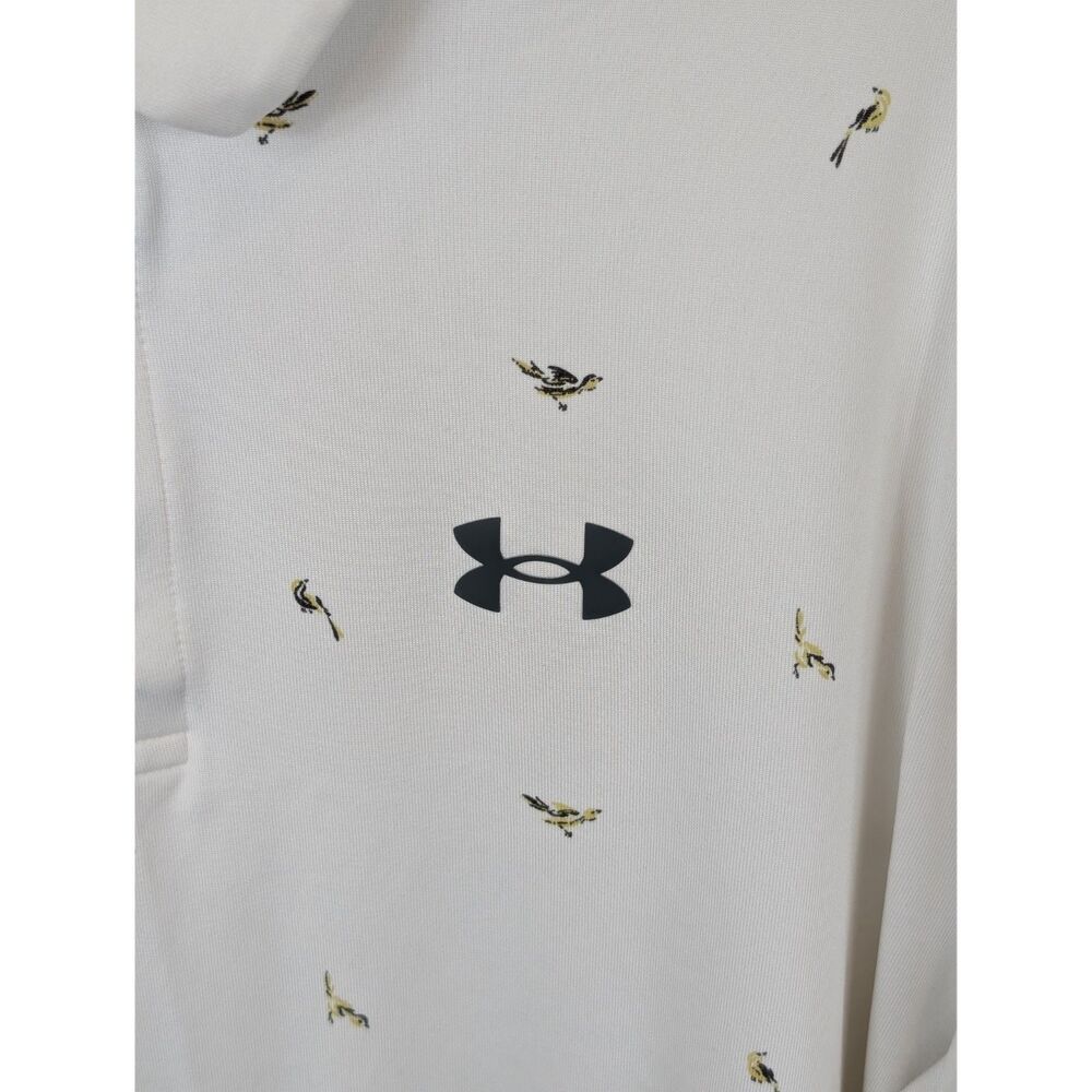 Under Armour The Playoff Polo Bird Print Polo Shirt Men's Size XL - Picture 4 of 10